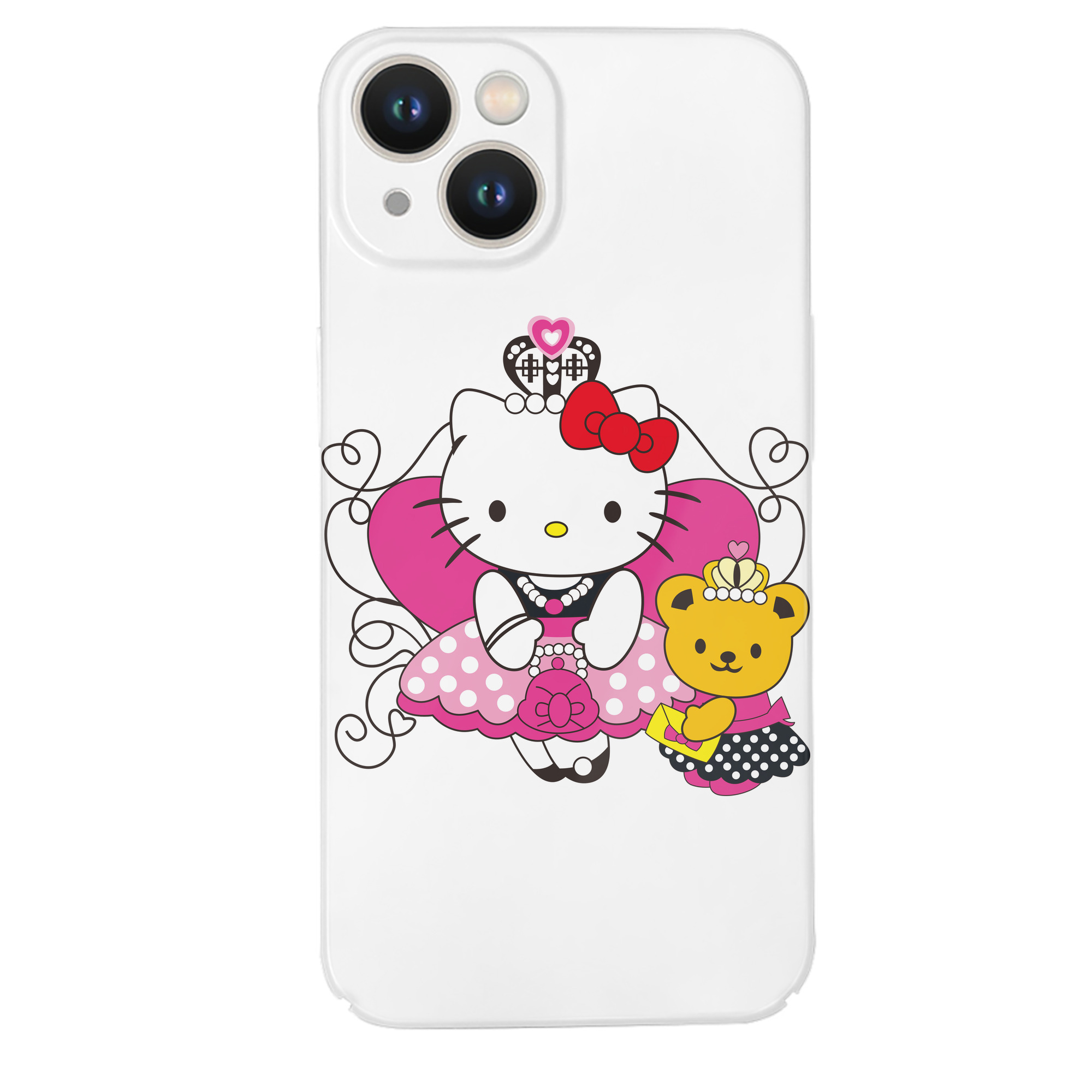 （画像用） Hello Kitty ハローキティ 【iPhone 14シリーズ対応】ハードケース
